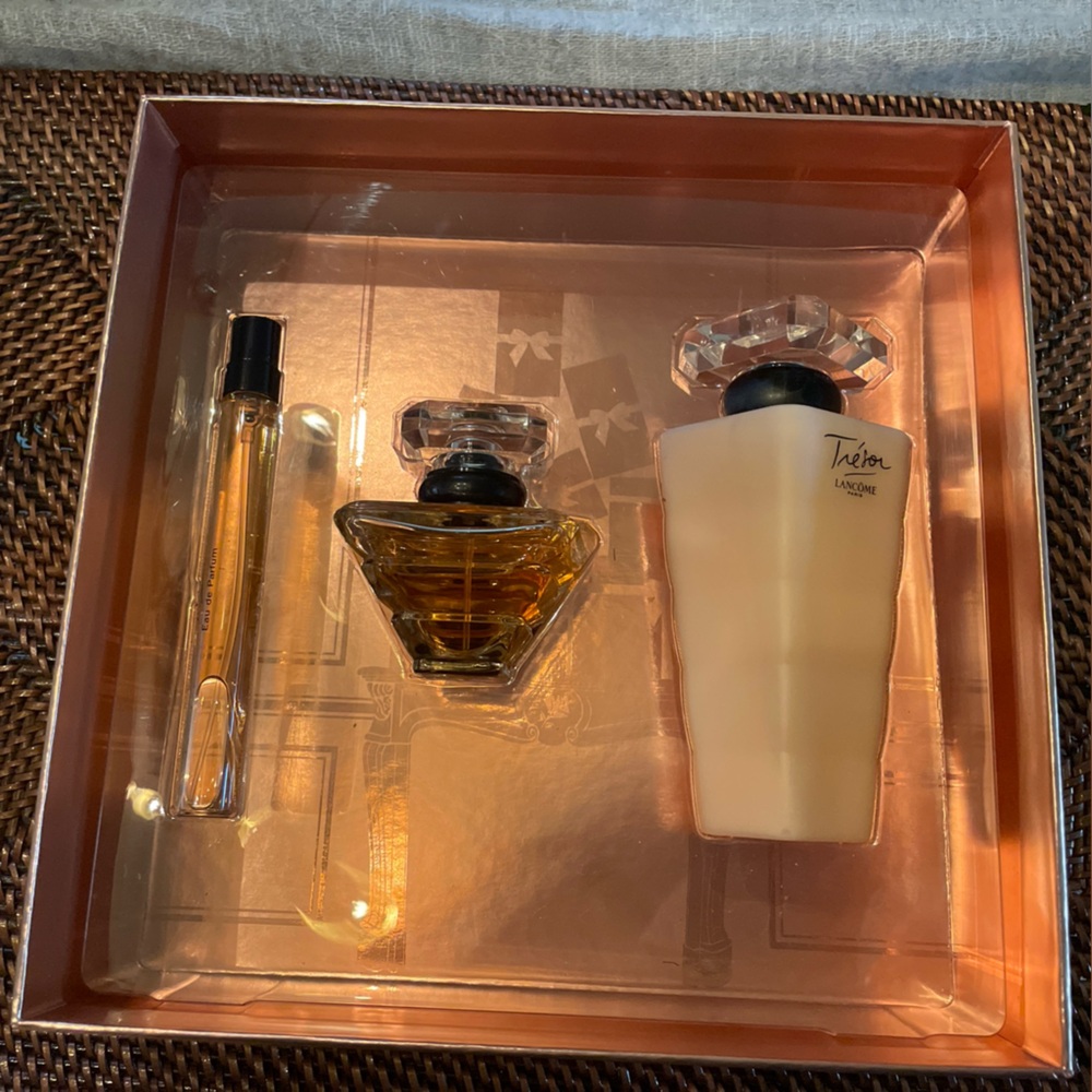 Lancome Tresor gift set unused